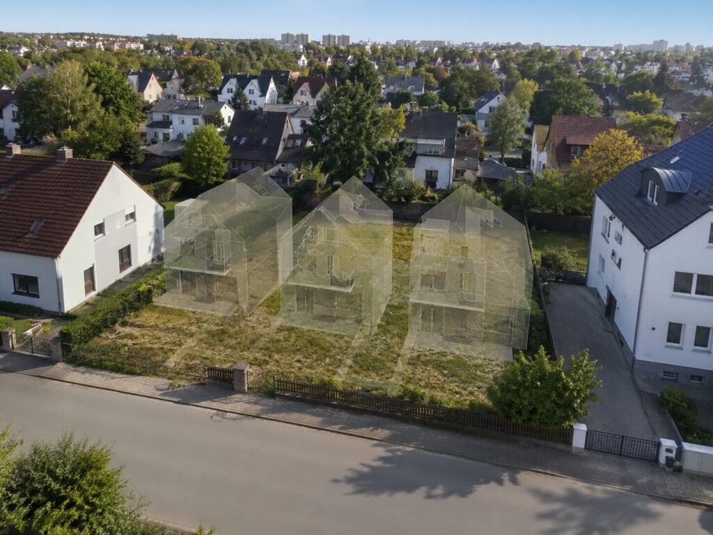 Projektiertes Grundstück / Triohaus in Perlach